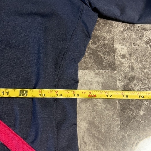 Nike Girls Full Zip Track Jacket Navy & Pink Size Large - Picture 10 of 13